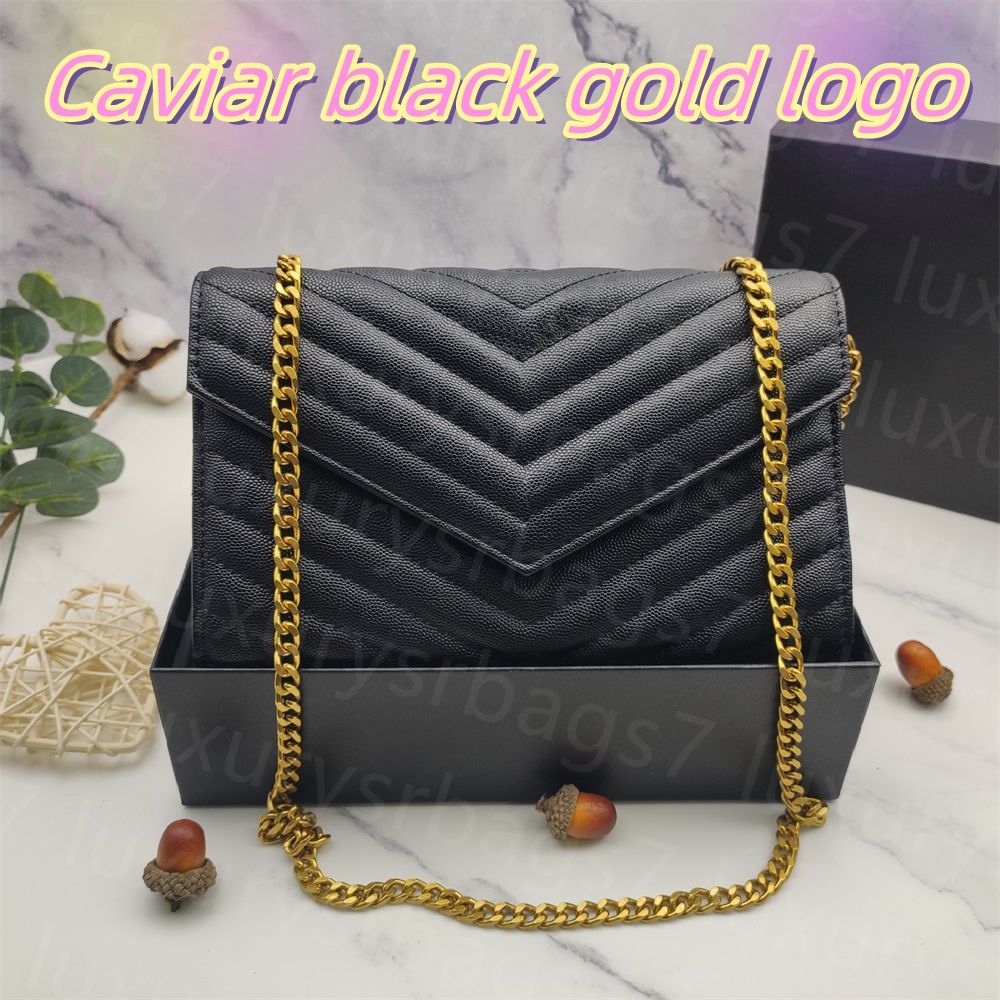 Caviar black gold logo