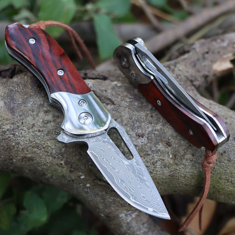 5.2cm-2.2cm-Red-Folding Blade Knife