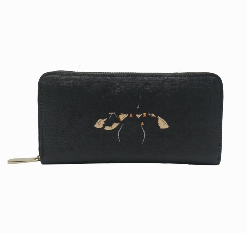 #17 Long Black Bee wallet