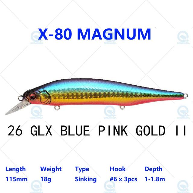 26 Blue Pink Gold-X80 Magnum