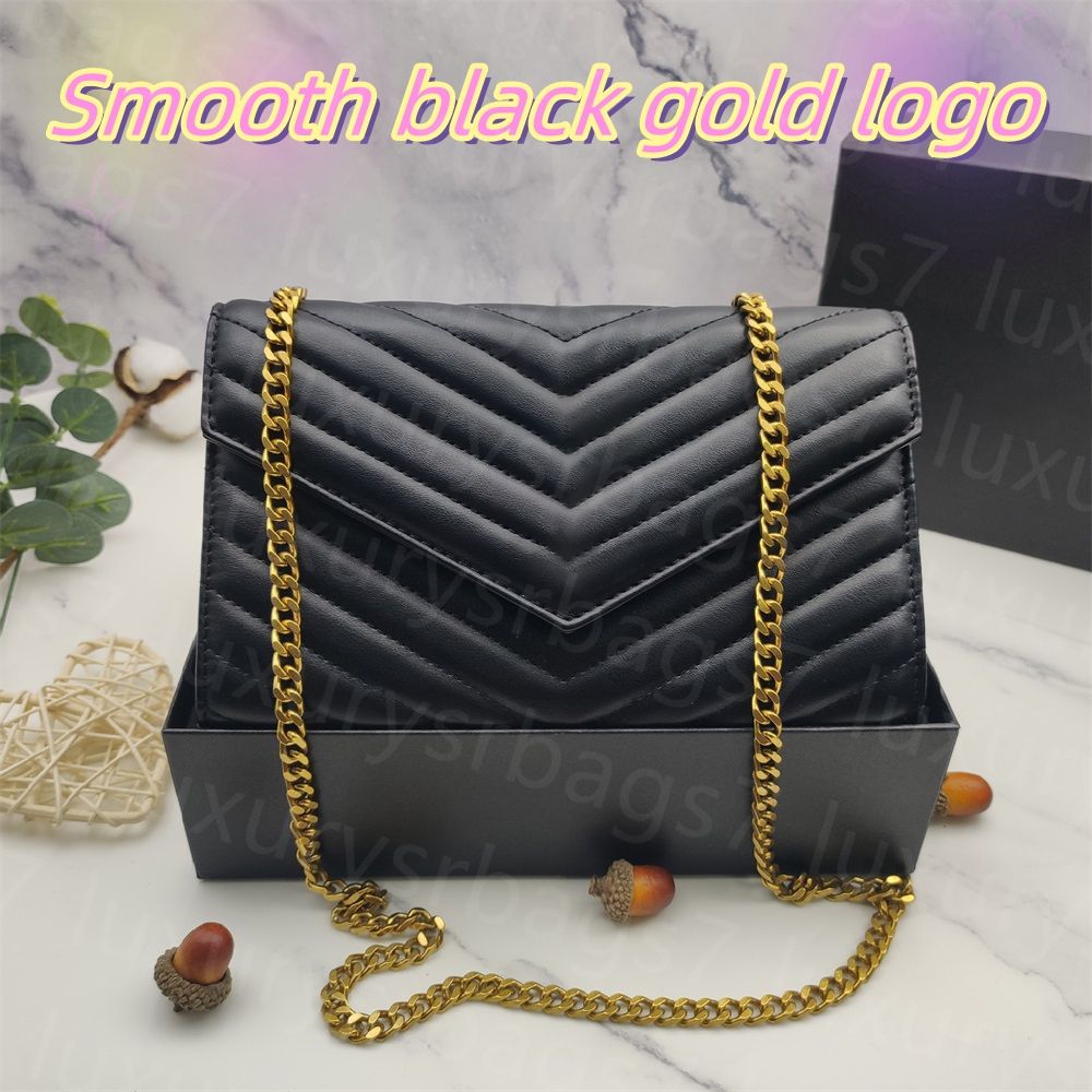 Smooth black gold logo