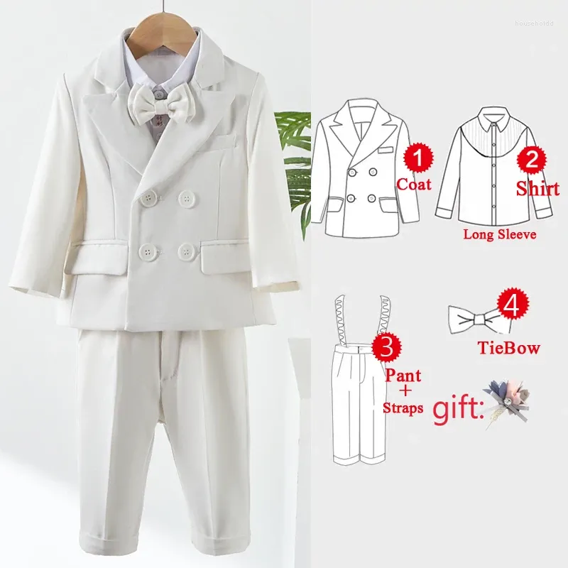 4 Pcs Suit Set