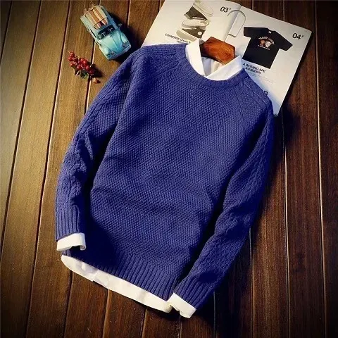 C-Royal Blue Sweater