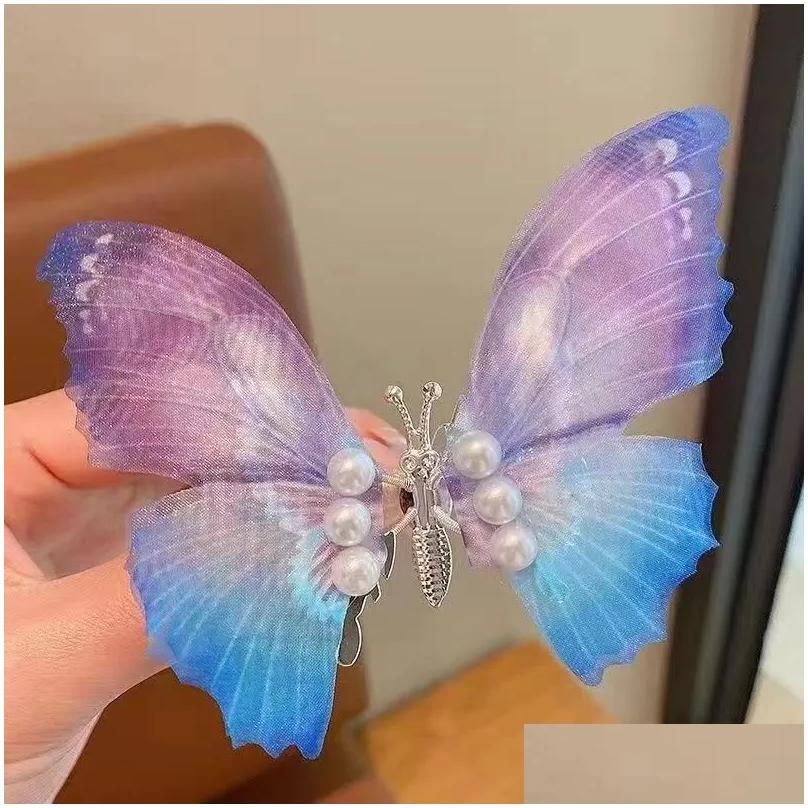 paars blauw [bewegende vlinder]