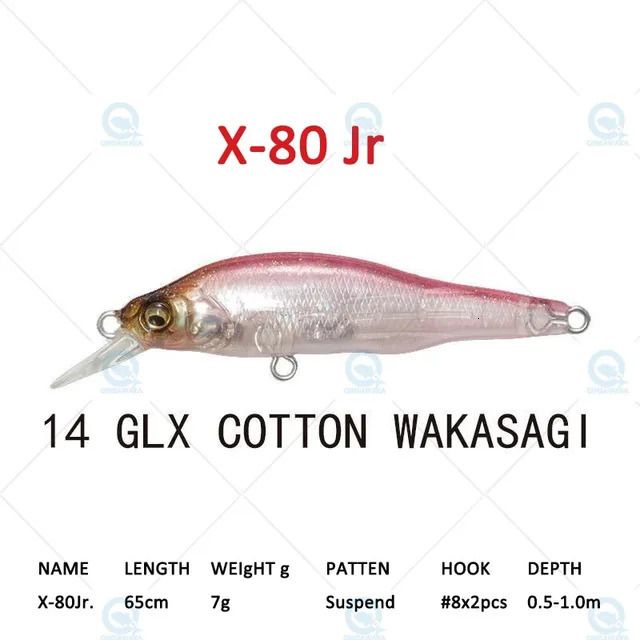 14 Cotton Wakasagi-X-80 Jr. 65mm