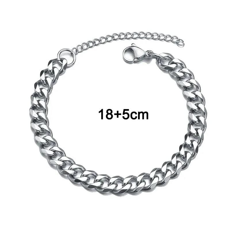 Silber-18 plus 5 cm-Breite 7mm