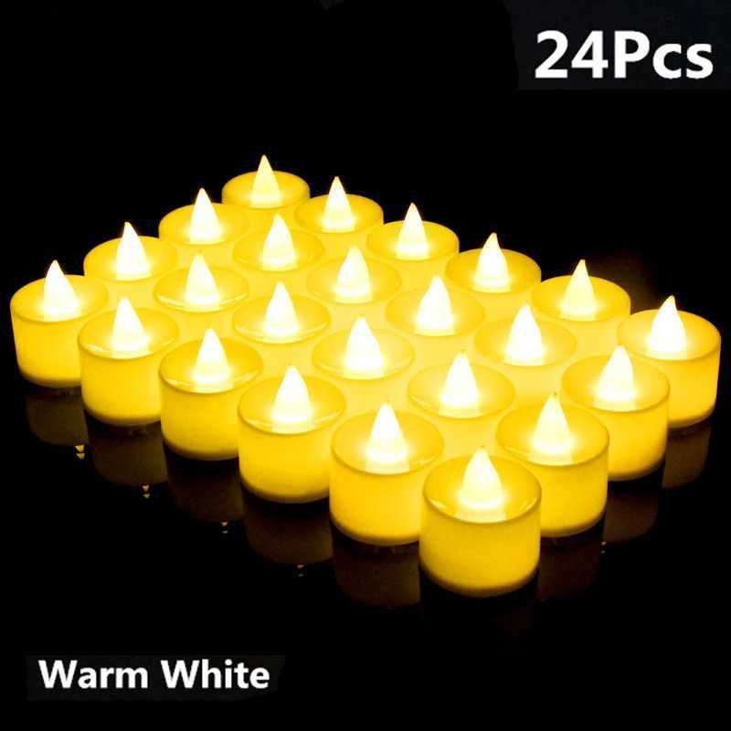 Warm Weiß 24PCS