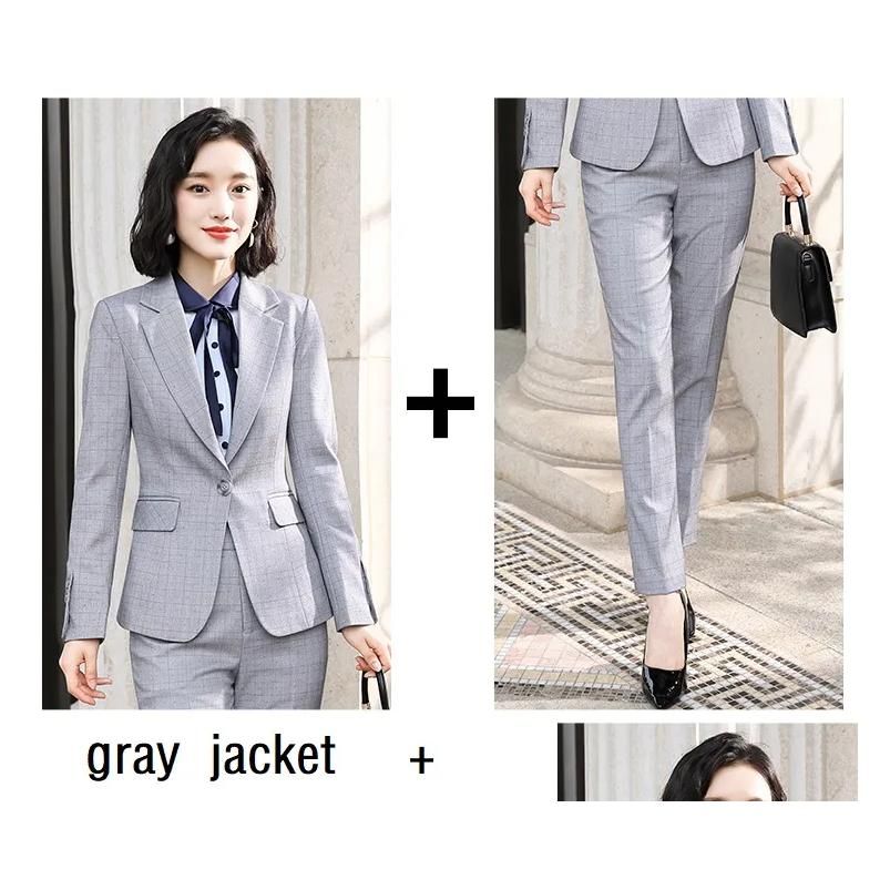 Gray Jacket Pants