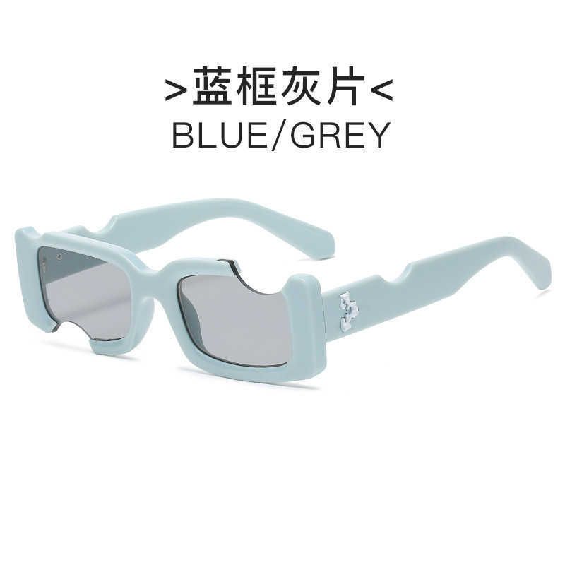 Blue Frame Grey Slice