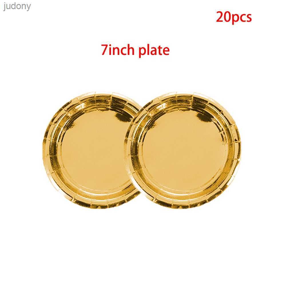 Pièces à plat de 7 pouces