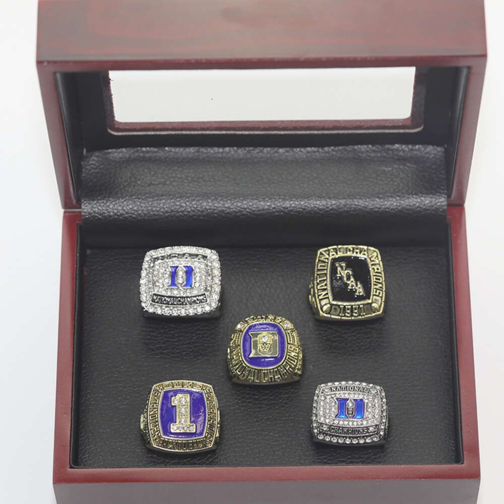 5 Rings + Wooden Box