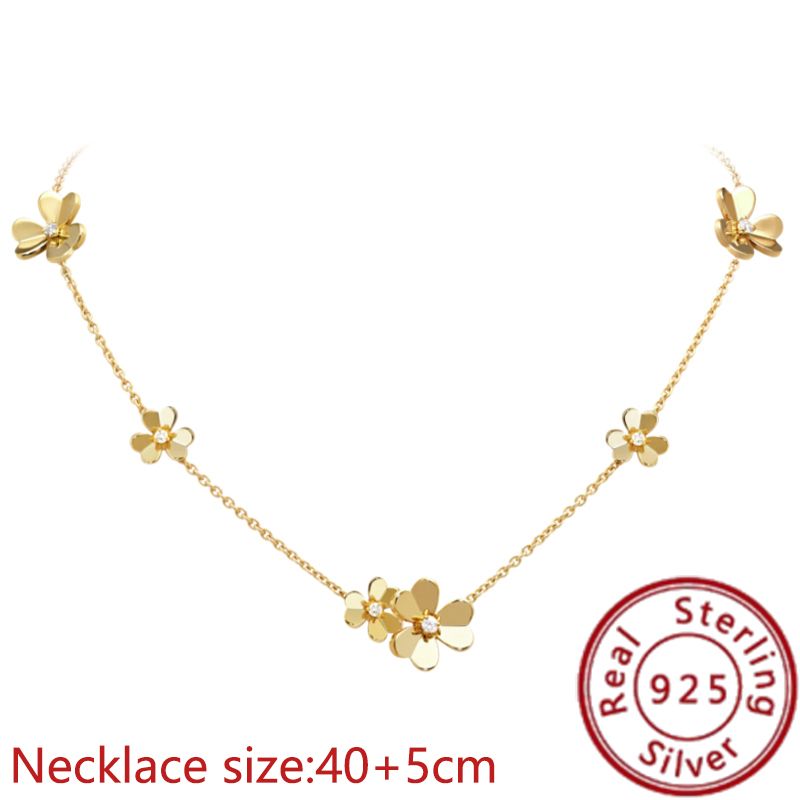 Collier à 4 feuilles-17