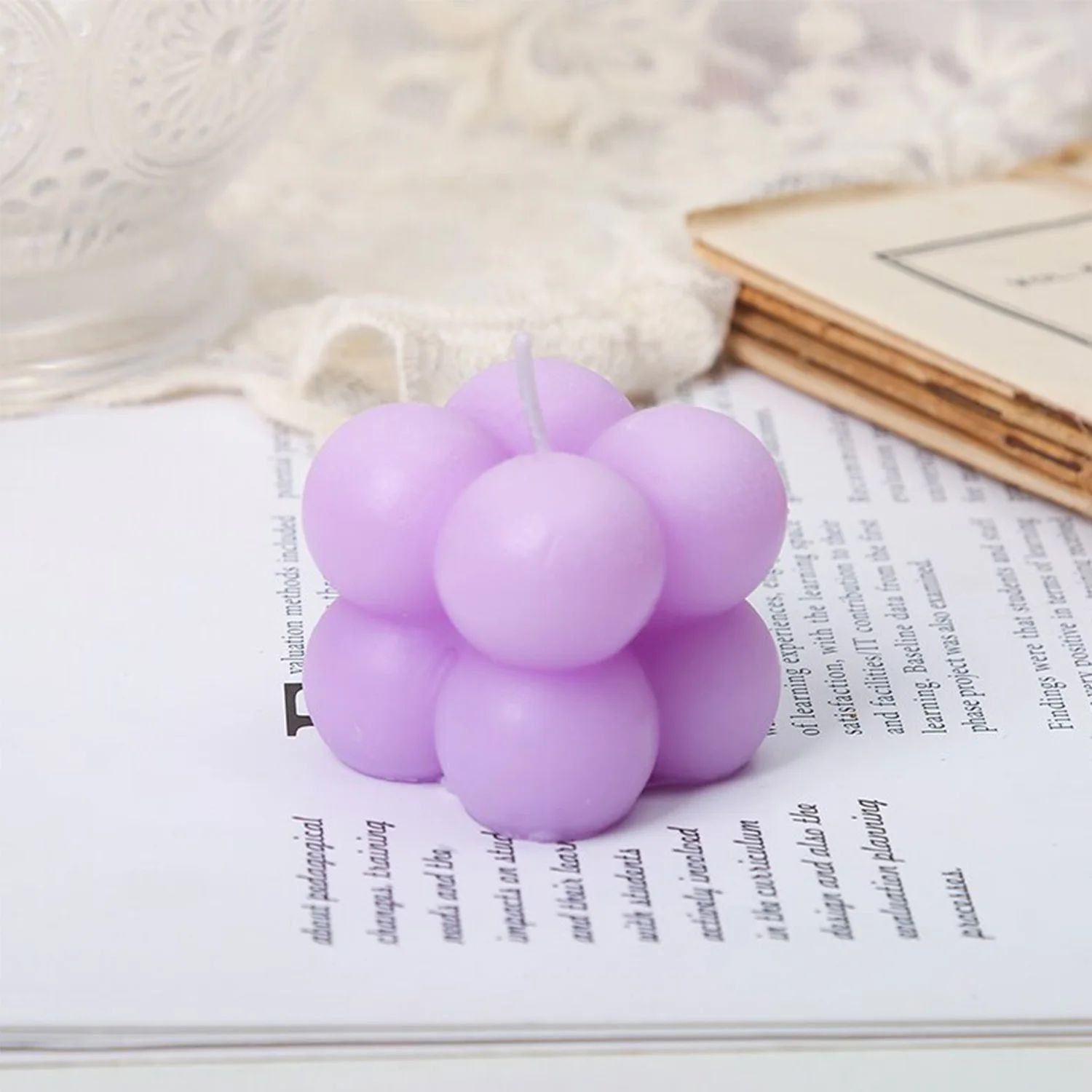 Color:2pcs mini purple