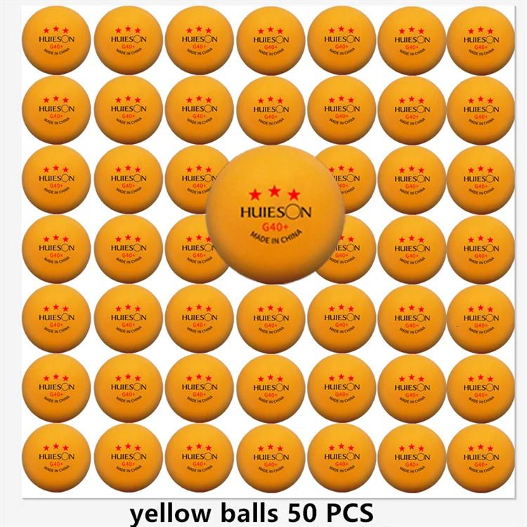 Yellow Balls 50 Pcs