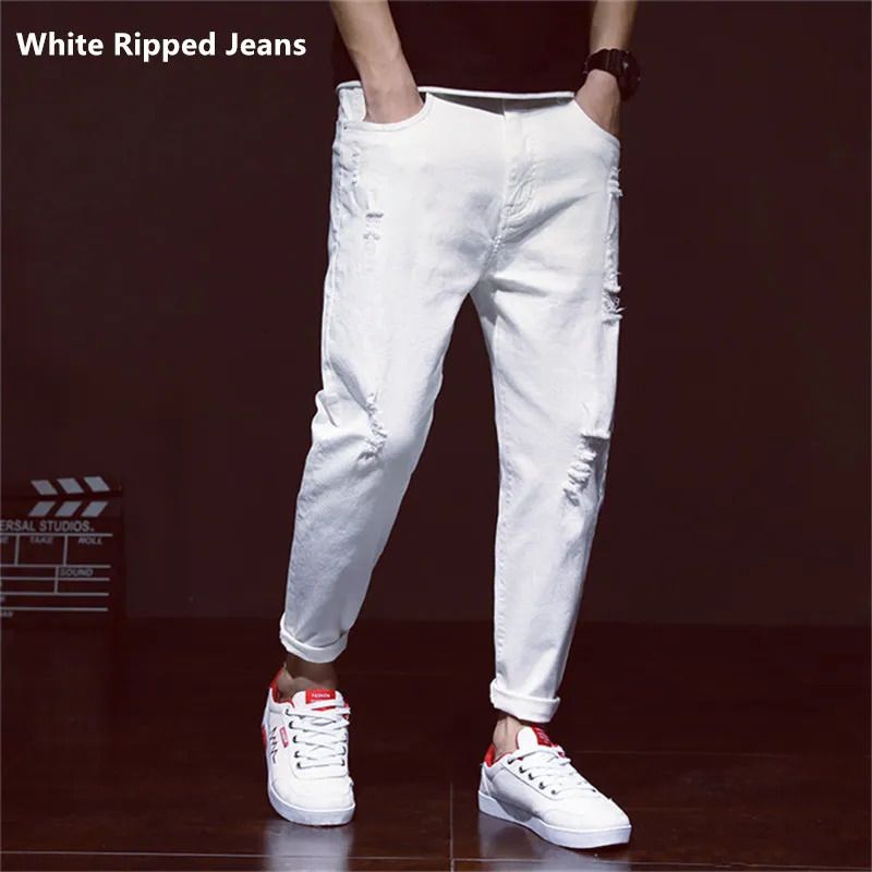 White Ripped Ds2092