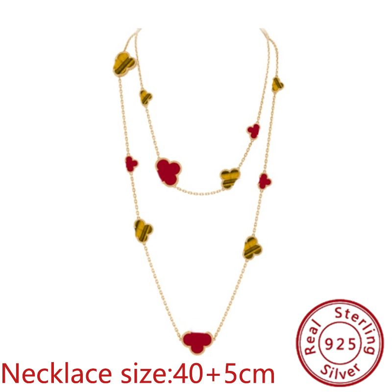 Collier à 4 feuilles-19