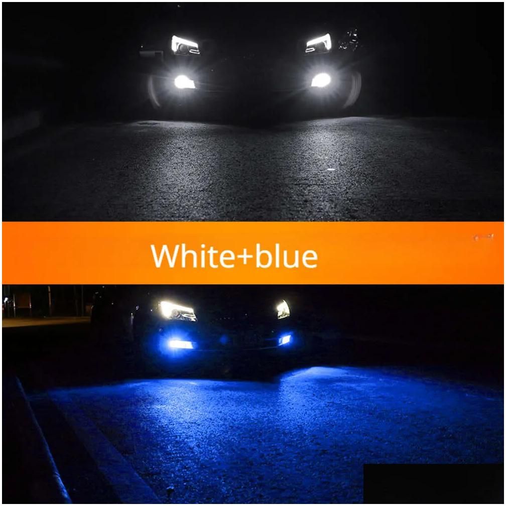 Weiß und Blau