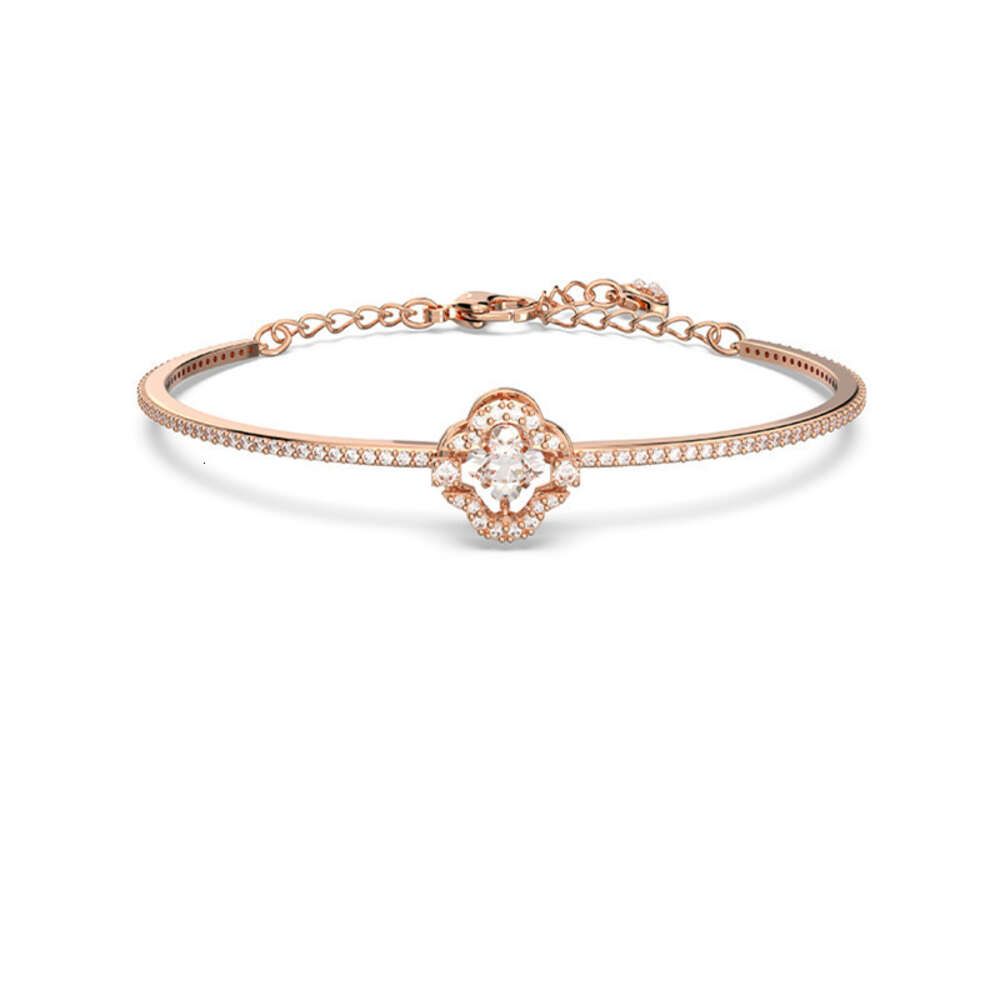 Rose en or rose-standard en diamant