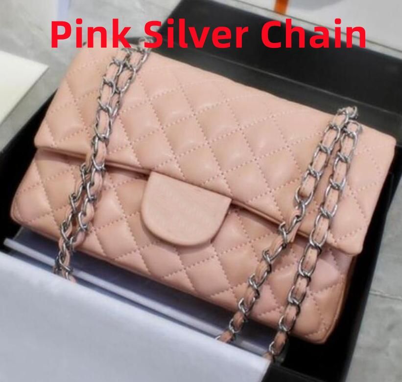 Pink Silver Chain