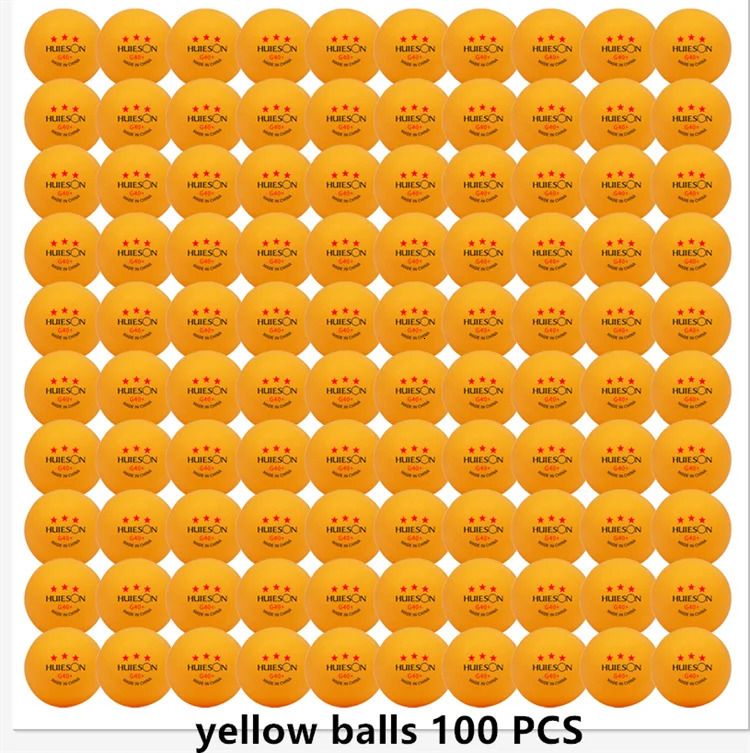 Yellow Balls 100 Pcs