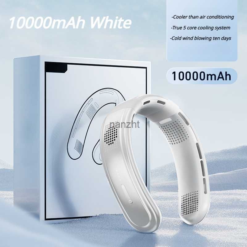 10000mAh الأبيض