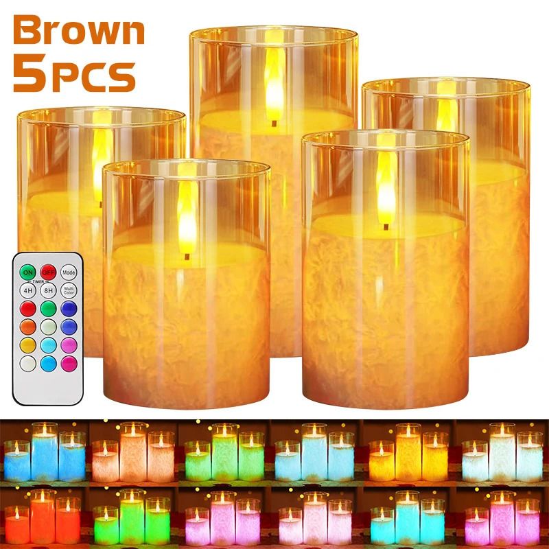 Brown 5pcs