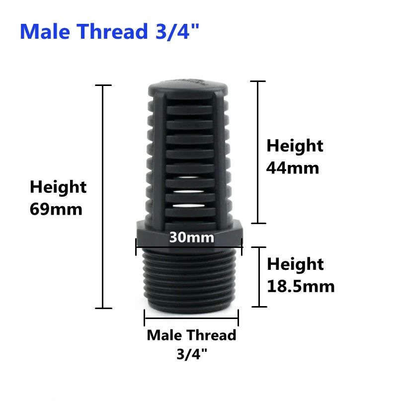 Diâmetro: 1pccolor: masculino de 3l4 polegadas