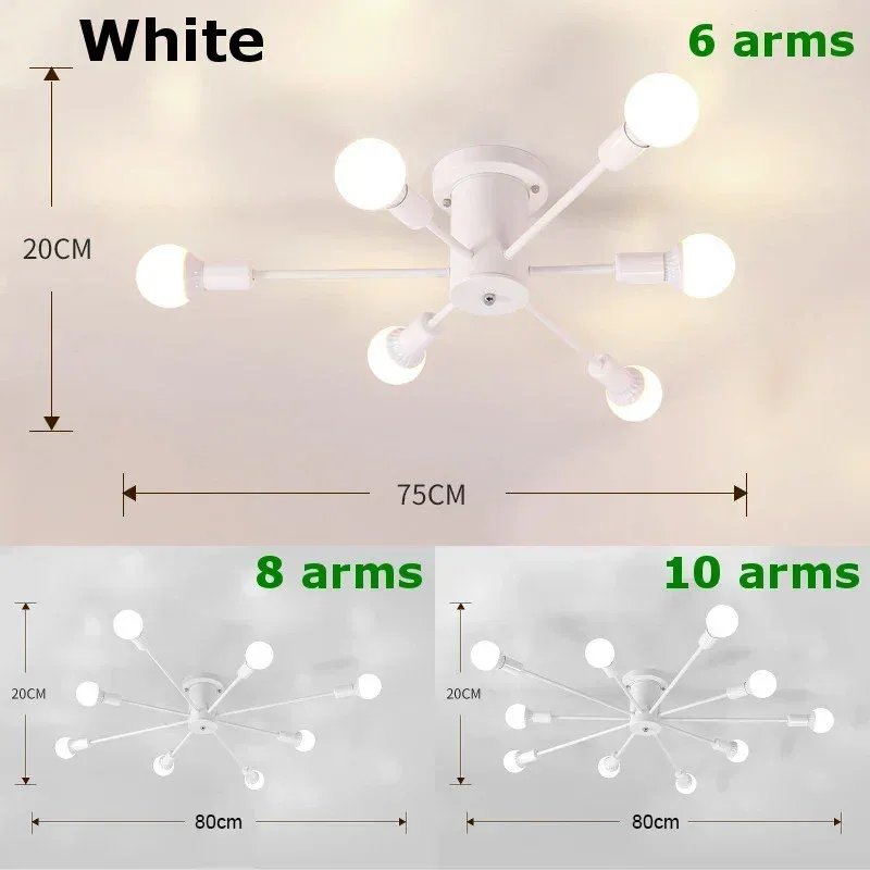 China 6 Sockets White