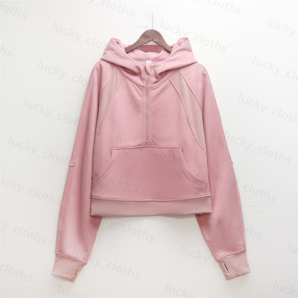 5-Half zipper-Hooded