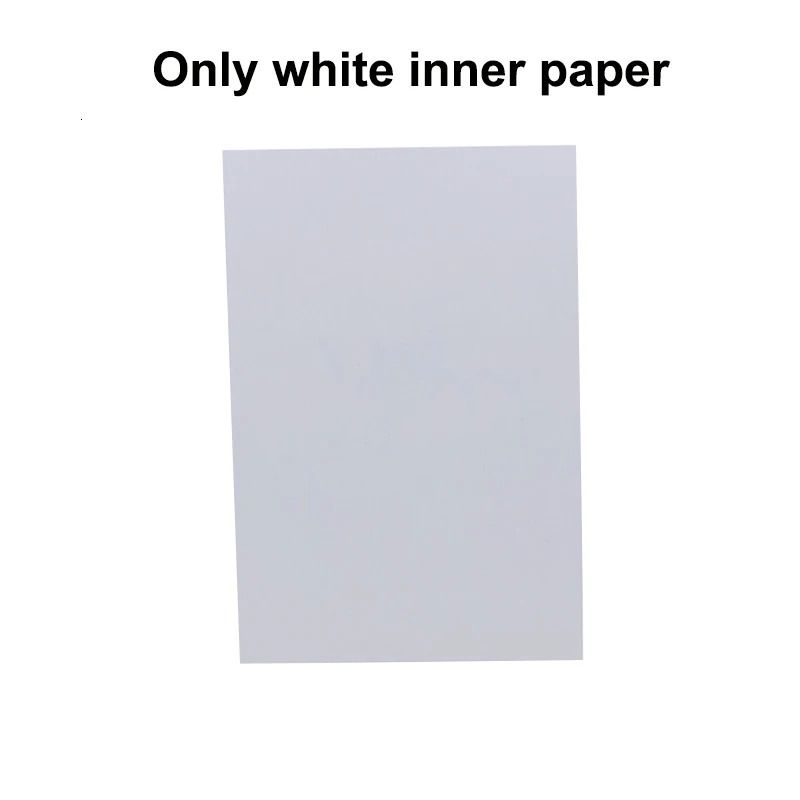 Uniquement Blanc Intérieur-12x18cm