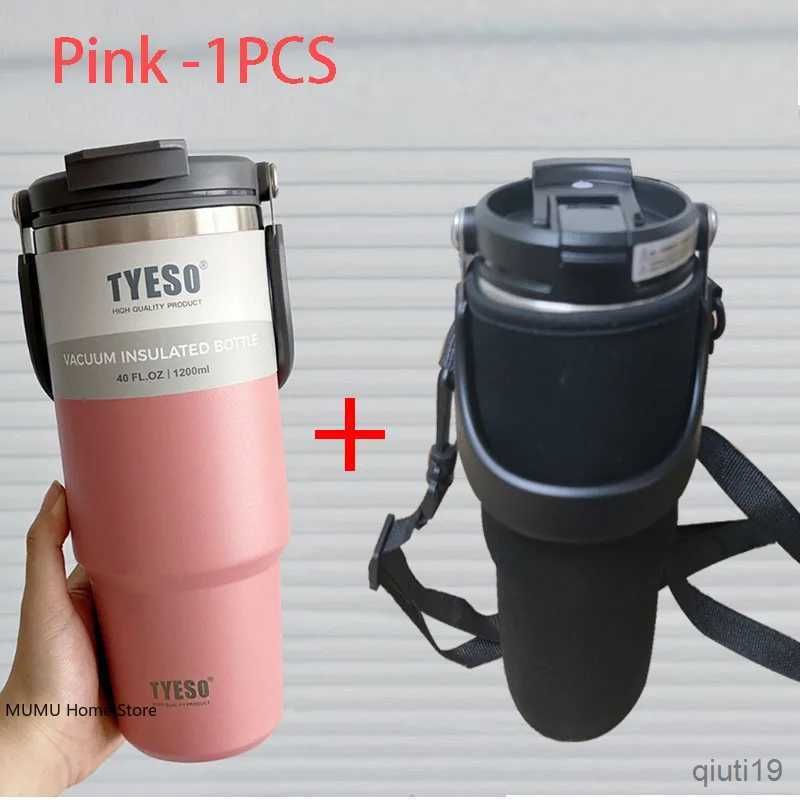 Rose avec sac de tasse-600ml