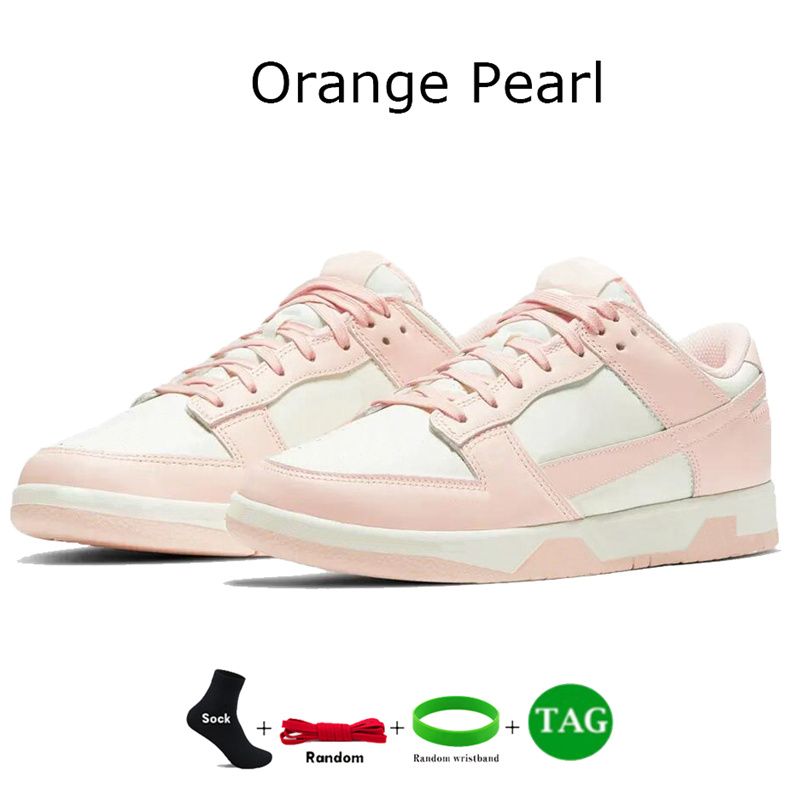 61 Orangefarbene Perle