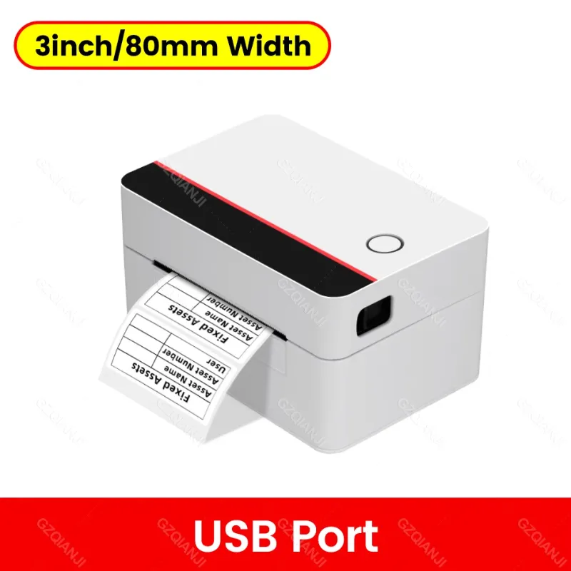 EU Plug 3Inch Printer USB