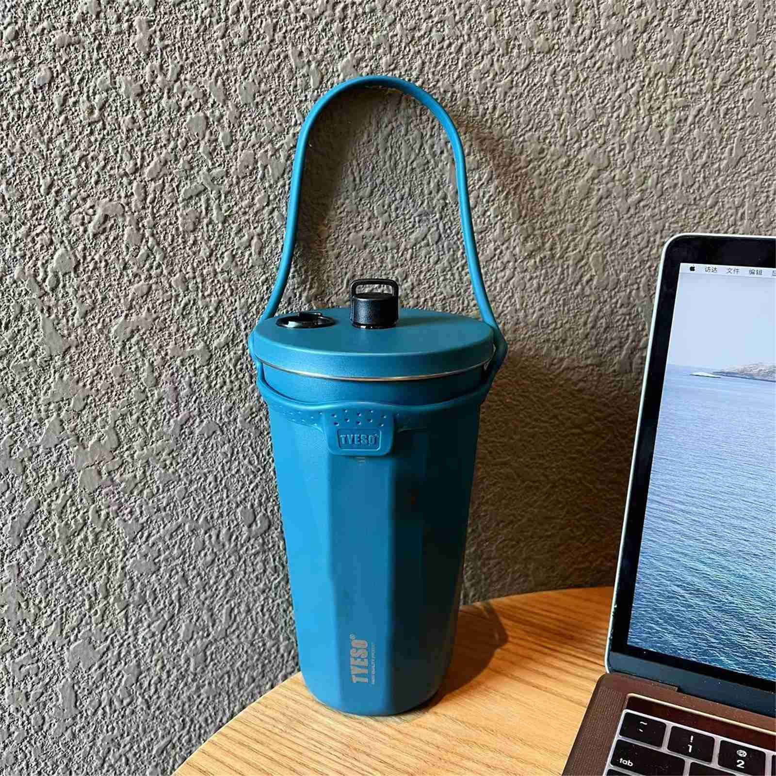 Blue with Handle-600ml