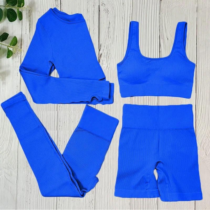 4Pcs Dark Blue