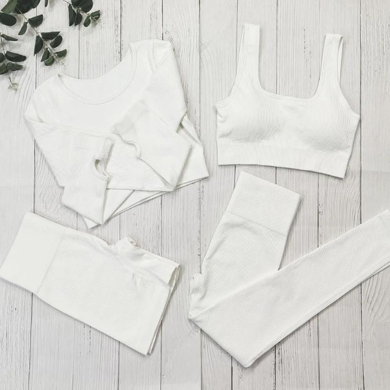 4Pcs White