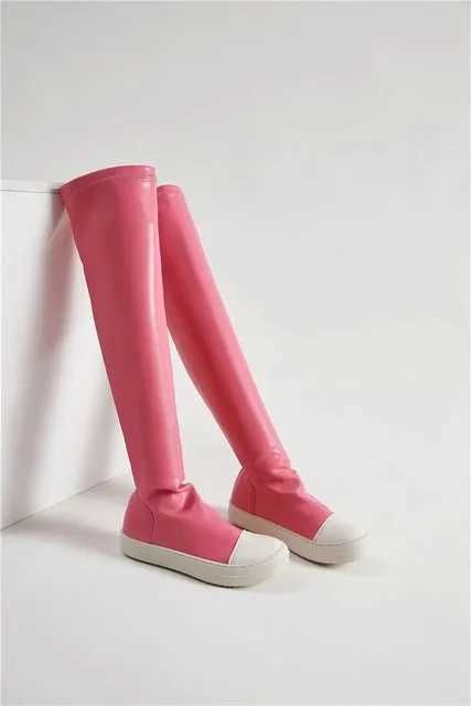 botas rosa