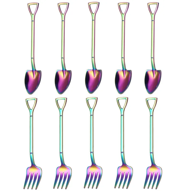 10pcs arc-en-ciel