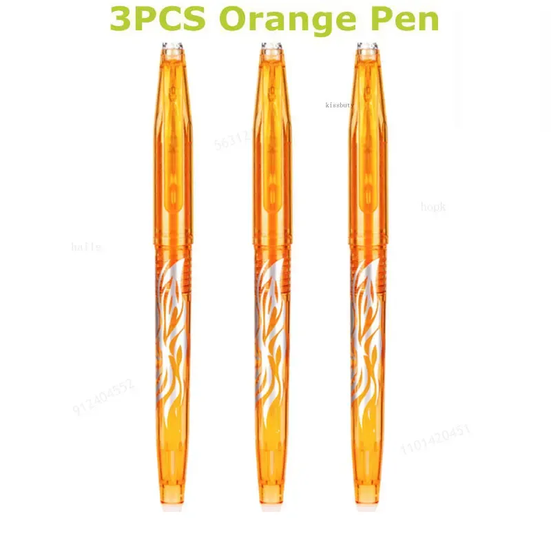 3pcs penna arancione