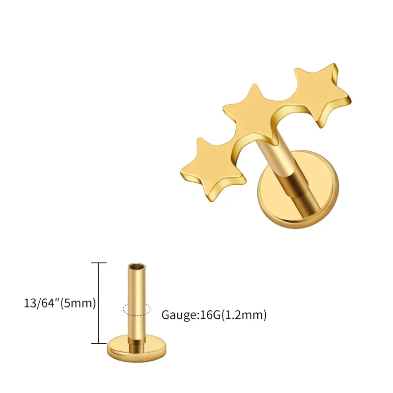 Goud 1,2x5mm