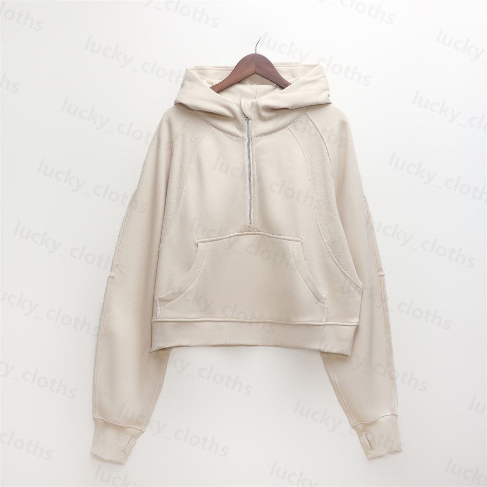 12-Half zipper-Hooded