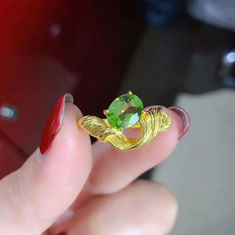 Chapeamento de ouro CHINA Peridoto