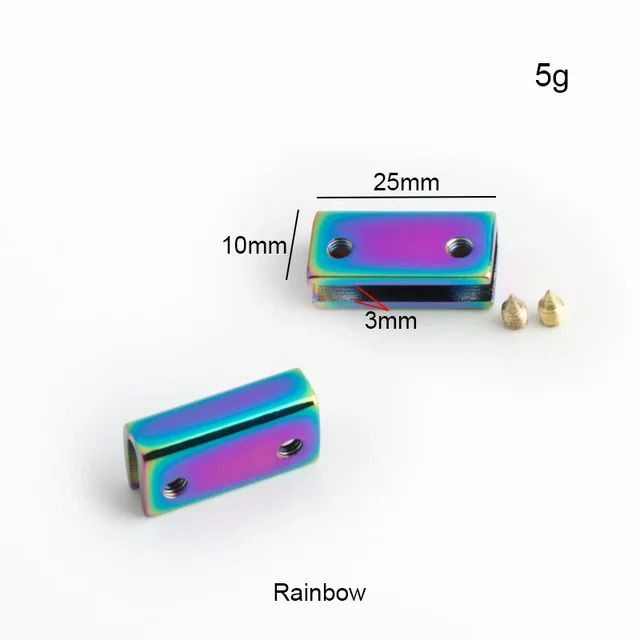 25x10mm Regenboog - 100 stuks