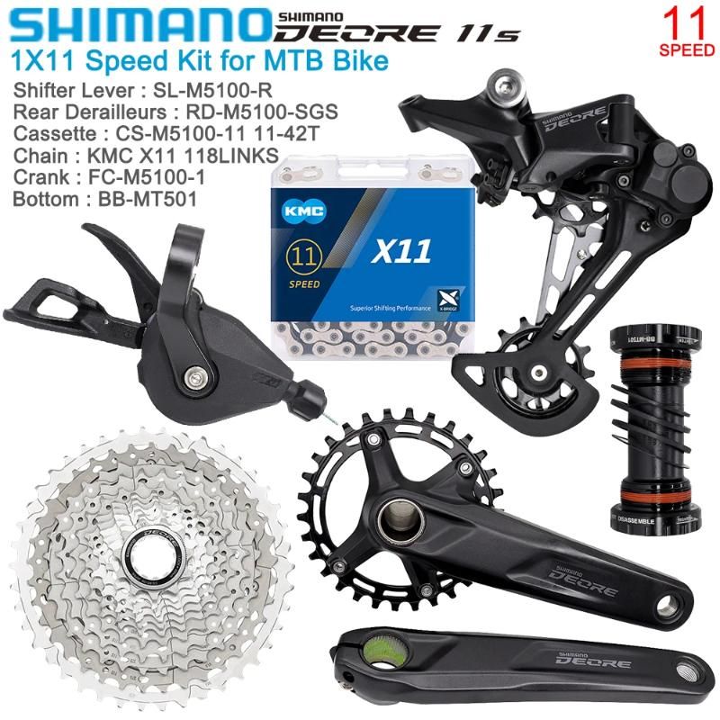 30T Chainring 175mm Crank M5100-42T-N-MT