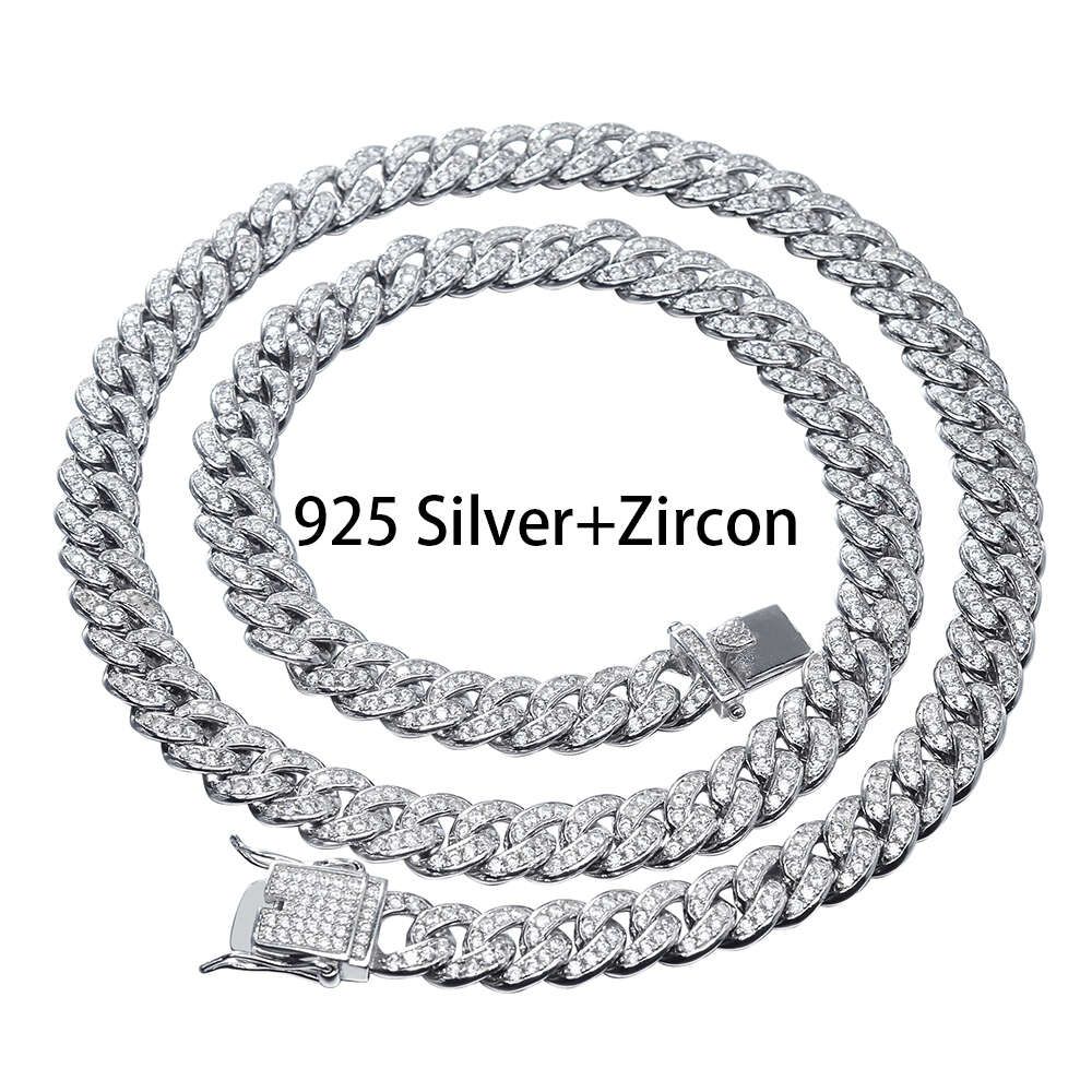 925 Silver with Zircon-24-inch