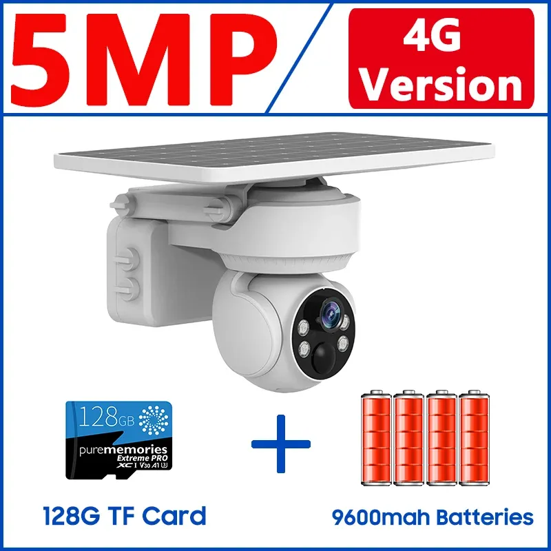 Kina 5MP 4G -kamera 128G
