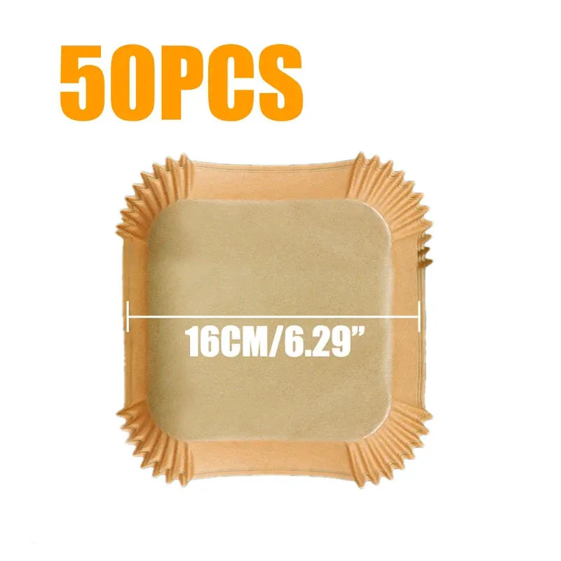 50pcs carré 16 cm