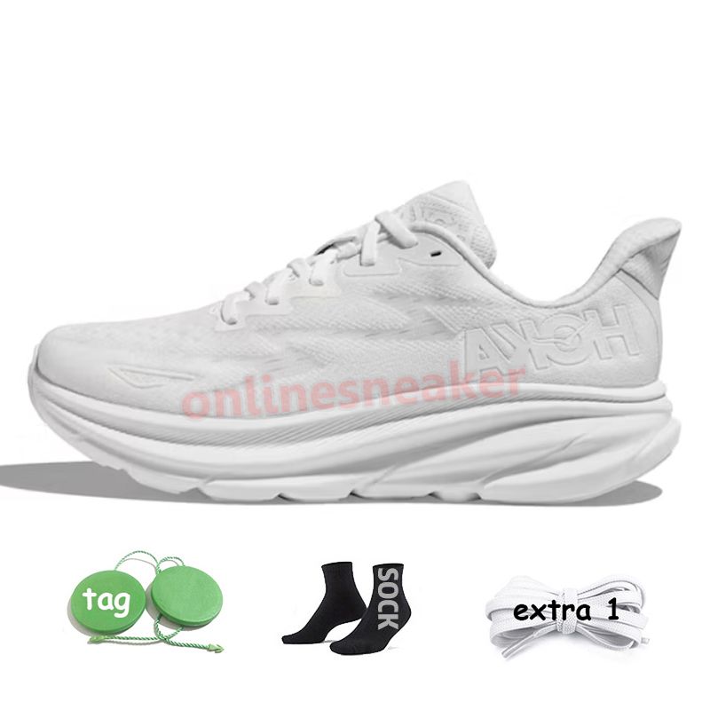 E64 Clifton 9 White 36-45