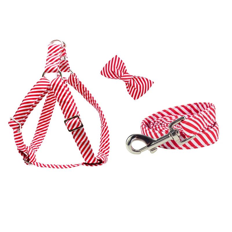 Color:harness leash bowtieSize:S