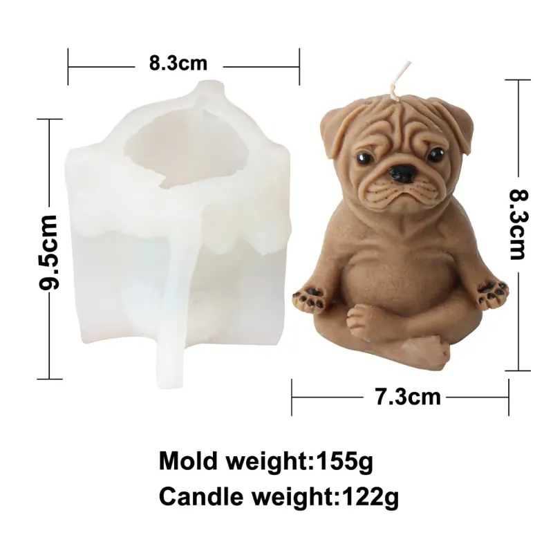 Options: Yoga Dog Mold4